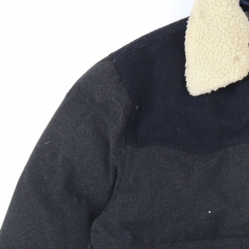 Puffa Men's Black Puffer Jacket, M, Winter Casual - Picture 6 of 12
