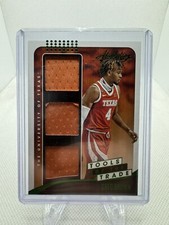 2021 Panini Draft Picks Greg Brown #ATT-GB Absolute Tools Of The Trade Green A3