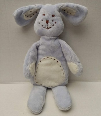 Pbk Puppy Dog Baby Toy Plush Stuffed Animal Lovey Blue Brown Bunny