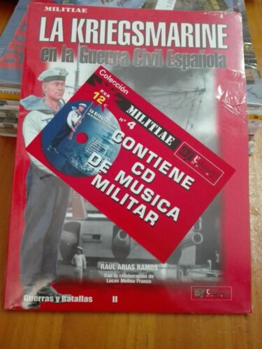 THE KRIEGSMARINE IN THE SPANISH CIVIL WAR (WITH MILITARY MUSIC CD) NEW - Picture 1 of 2