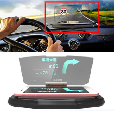 Car Universal Phone GPS Navigation HUD Head Up Projection Display Bracket Holder