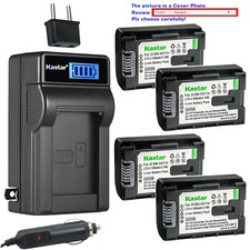 Kastar Battery LCD AC Charger for BN-VG114 JVC Everio GZ-MS215BEU GZ-MS215PEU
