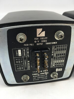 Pair LUXMAN LUXKIT OY15-5K Output Transformers Working Tested