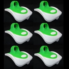 6 Cooking Basics Quick Peeler Vegetables & Fruits Skin (White & Green Color)