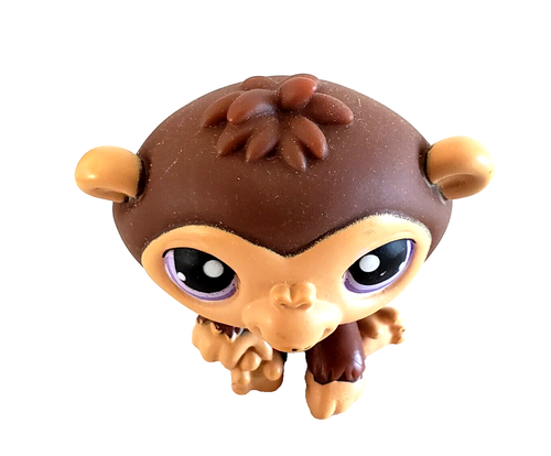 Littlest Pet Shop CHIMPANZEE 359 Authentic LPS PURPLE EYES 2007 - Picture 7 of 9