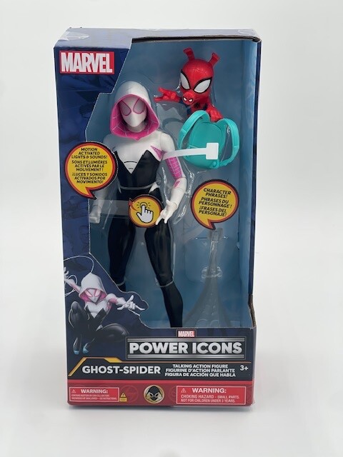 Disney Marvel Power Icons Ghost Spider Action Figure New in