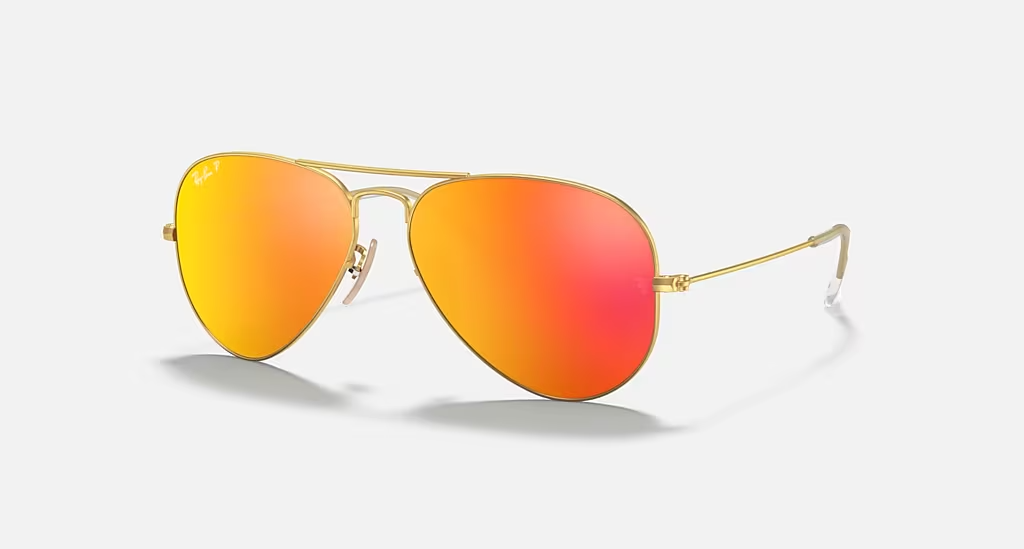 ?Ray-Ban Orange Sunglasses 3026 62mm Ray-Ban | Accessories | Rayban Orange Sunglasses 326 62mm  main image 4