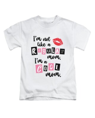 T-Shirt I'm Not Like A Regular Mom Erwachsene Lustig Meme Tee Oberteil Neu