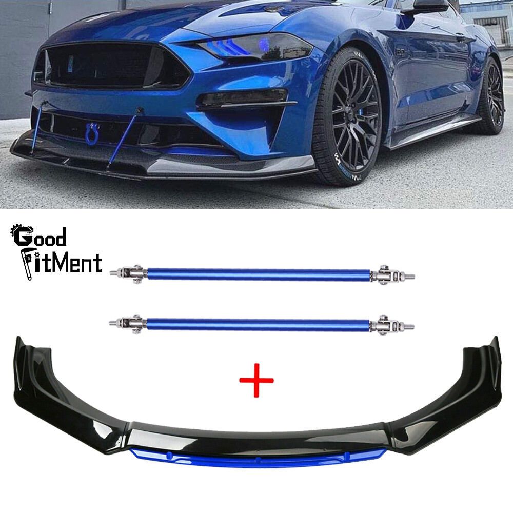 For Dodge Charger SRT RT SXT 2006-2014 Front Bumper Lip Splitter +