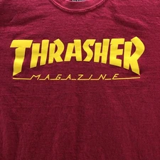 Thrasher Magazine Shirt Men's SZ Med Pink Graphic Tee Short Sleeve  Skateboard