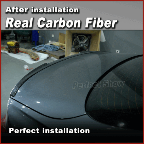 Für BMW F32 Coupe 420i 430i 440i Carbon Heckspoiler Hecklippe Flügel Spoiler Lip - Picture 5 of 12