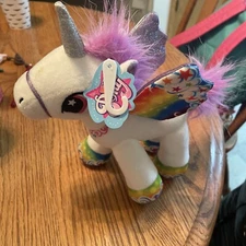 Magical Unicorn Pony White Horse Horn Wings Plush 2017 Kipp Brothers Tags New A3