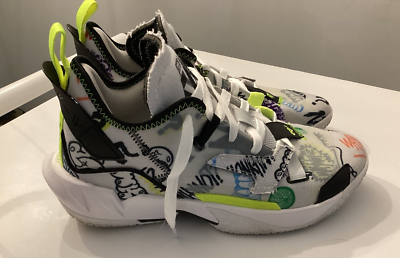 Men's, Jordan WHY NOT Zer0.4 Graffiti, Size 7.5, DD4886-007