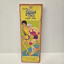 Vintage Skipper & Scott Super Teen Paper Dolls Whitman w/Box Complete Barbie