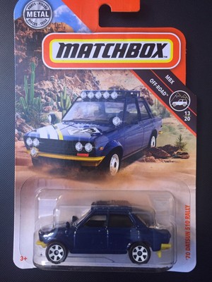 70 datsun 510 rally matchbox