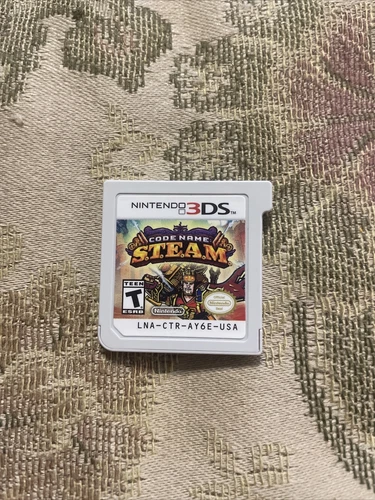 Code Name: S.T.E.A.M. Steam (Nintendo 3DS) Authentic Tested Works Great !!