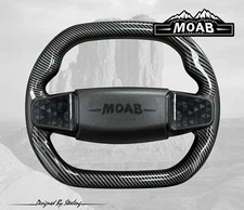 'MOAB' CF Steering Wheel / Adaptor for YAMAHA DRIVE(G29) Golf Cart