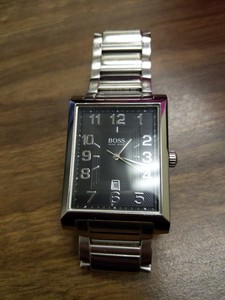 hugo boss watches rectangular