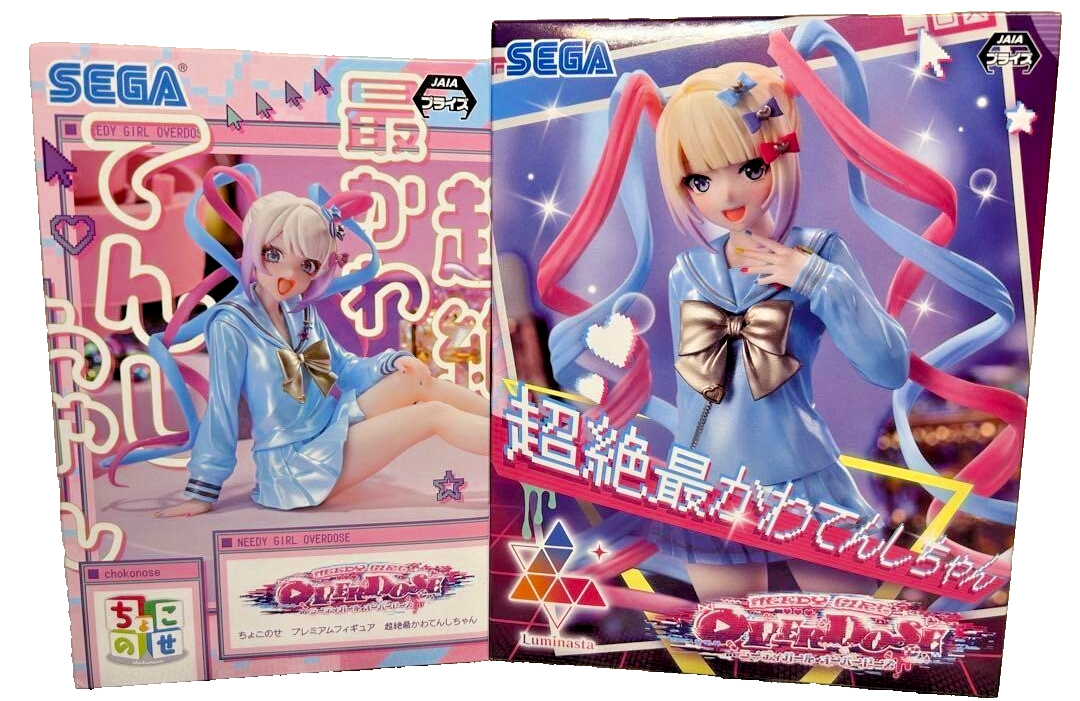Needy Girl Overdose Streamer Overload Luminasta Figure Tenshi-chan