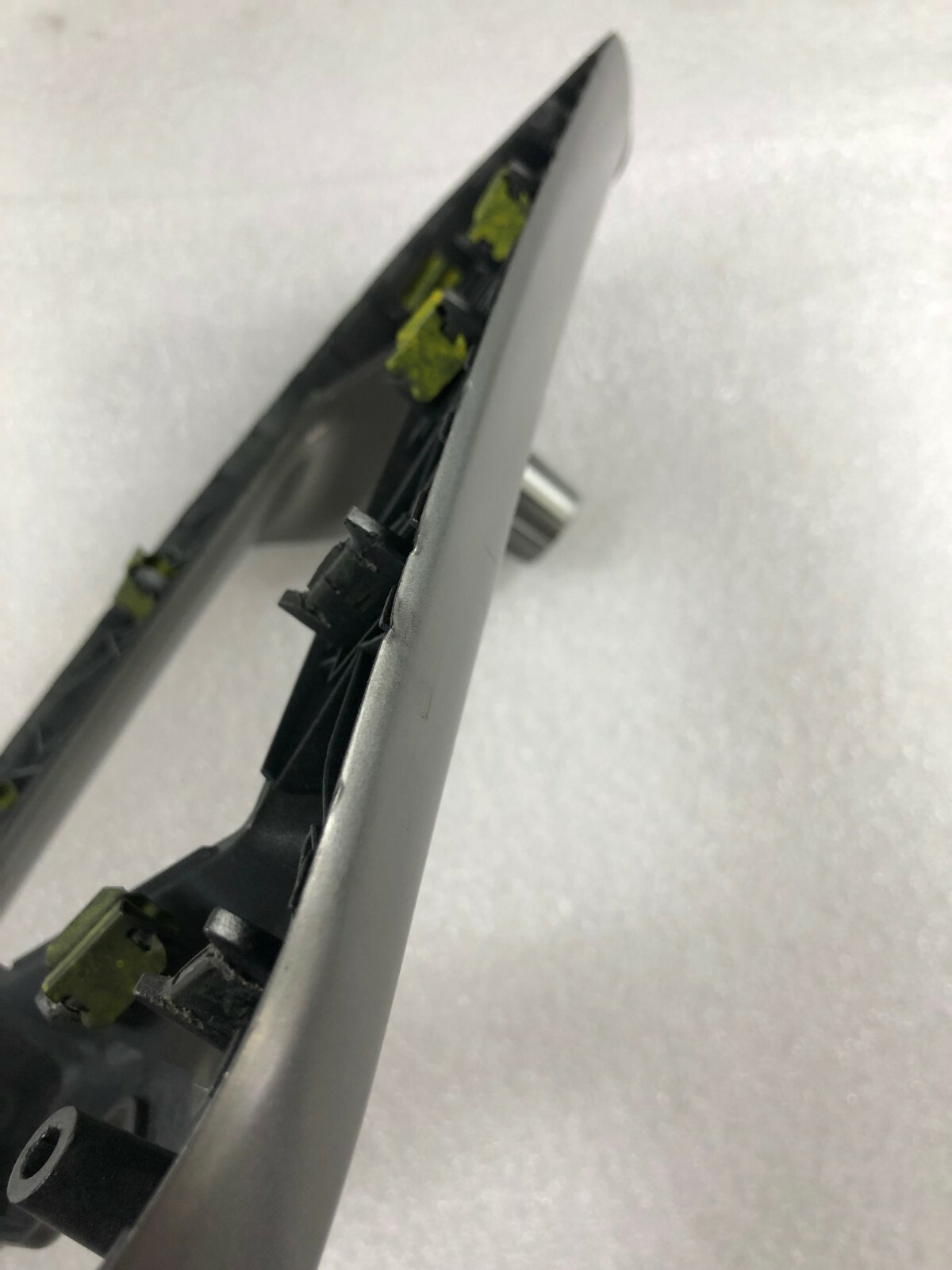 Lamborghini Aventador, LH Grab Handle Inner Silver Bracket, Used P/N 470867157A