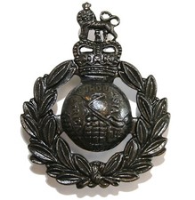 ROYAL MARINES COMMANDO BRONZE COATED BERET BADGE - RM SFSG SBS UK