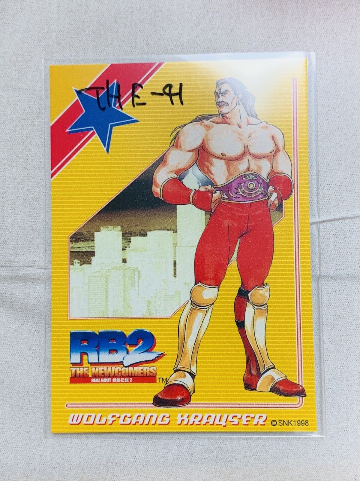 WOLFGANG KRAUSER The King of Fighters Card SNK From Japan KOF-47 F/S