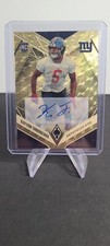 1 Of 1 Kayvon Thibodeaux Panini Phoenix Gold Vinyl Rookie Auto
