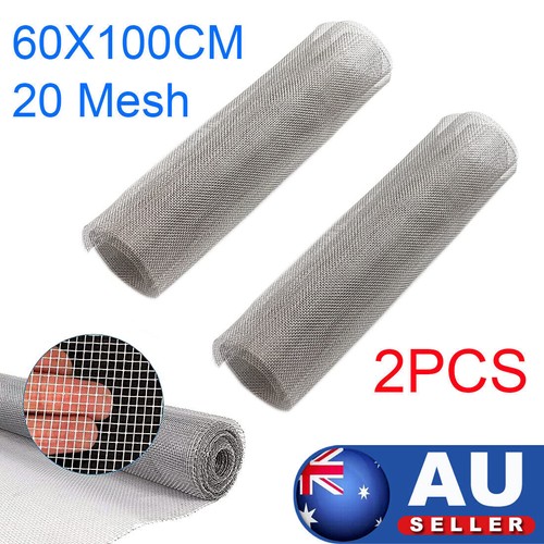 2pcs 20 Mesh Stainless Steel Woven Wire Filtration Filter Screen Sheet 60x100cm - Picture 2 of 13