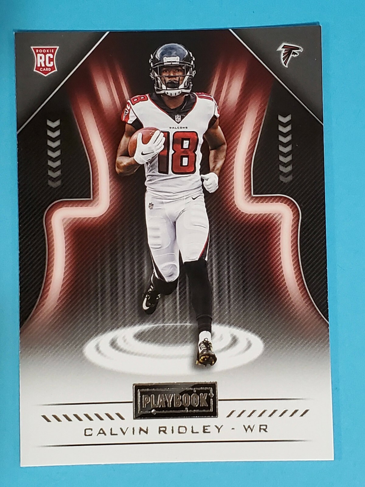 2018 Panini Playbook RC Calvin Ridley Atlanta Falcons #104