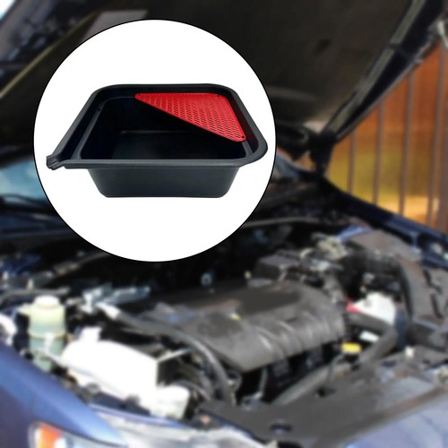 9L Automotive Oil Drip Pan Tray with Filter Screen Practical Sturdy Portable New