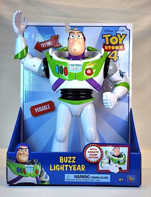 Disney Buzz Lightyear 12 Inch Talking Action Figure Toy Story 4