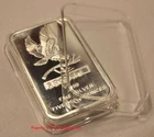 1 Air-tite Direct Fit Capsule Holder for 5oz Silver Bar Ingot Clear Acrylic Case