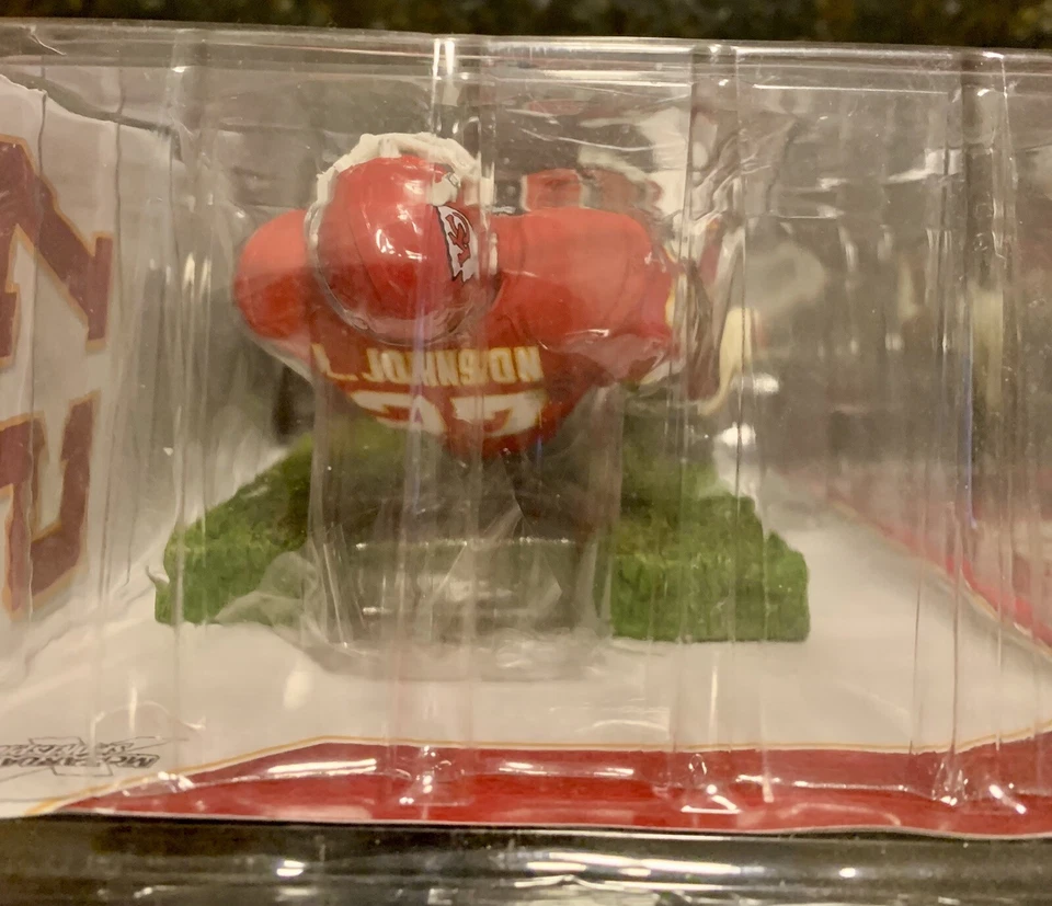 🏈 2006 S14 McFarlane SportsPicks Larry Johnson Kansas City Chiefs novato sellado Foto 4 de 4