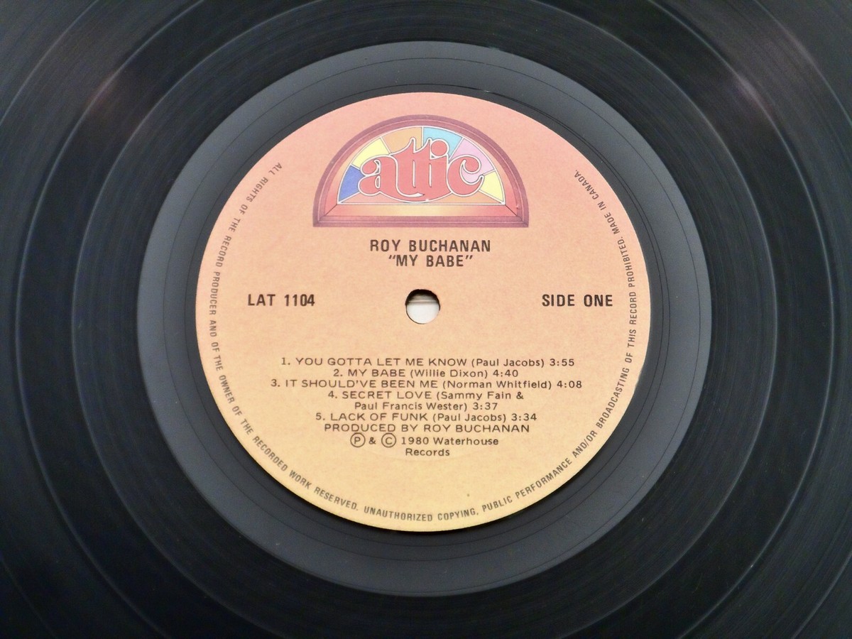 ROY BUCHANAN / ロイ・ブキャナン / MY BABE / 1980 Roy Buchanan – My Babe – Vinyl (LP, Album, Stereo), 1980