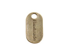 30PCS Antiqued Bronze Handmade Word Charms #91326