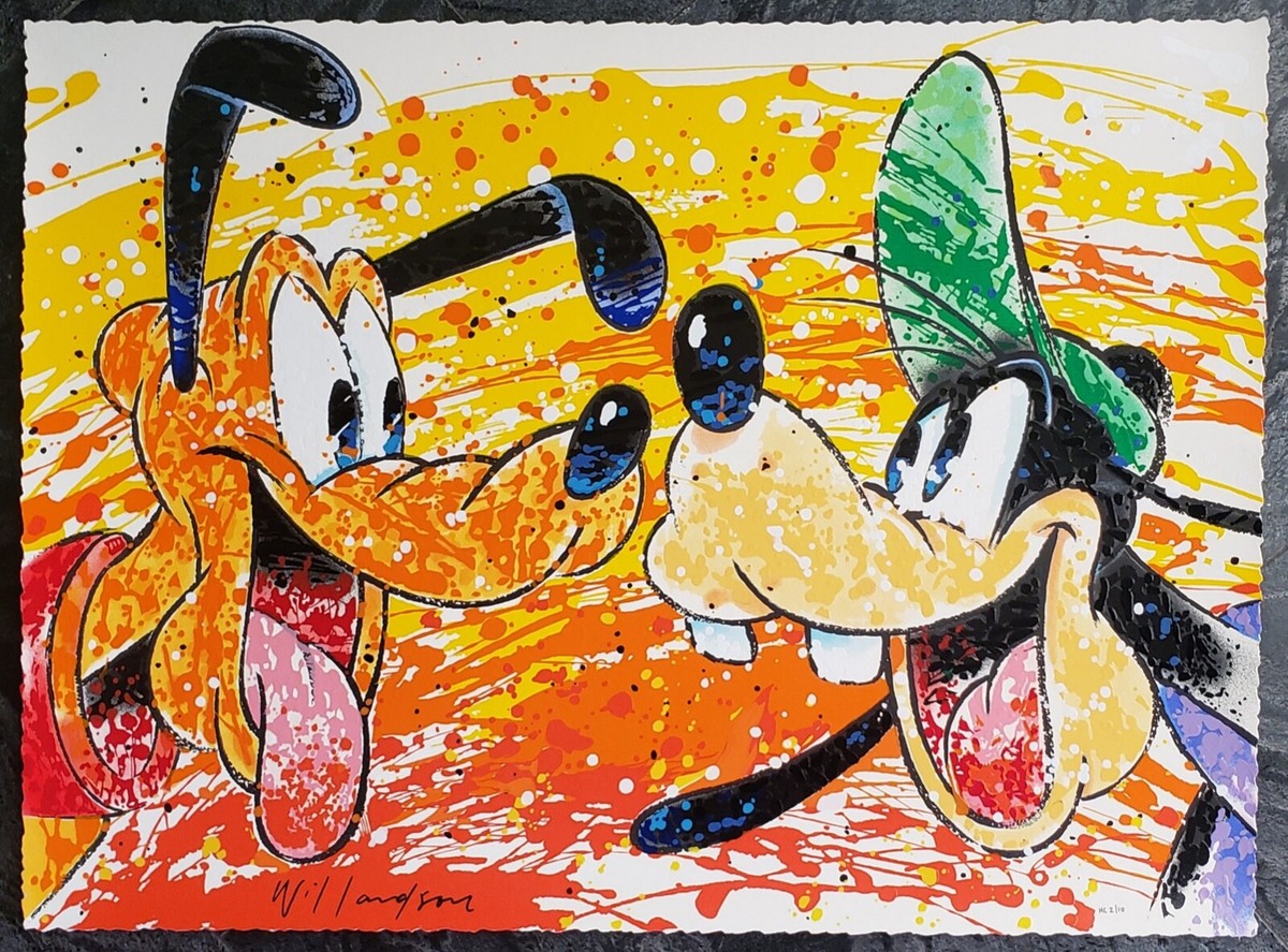 デビッド・ウィラードソン（David Willardson）直筆色紙 ディズニー David Willardson 