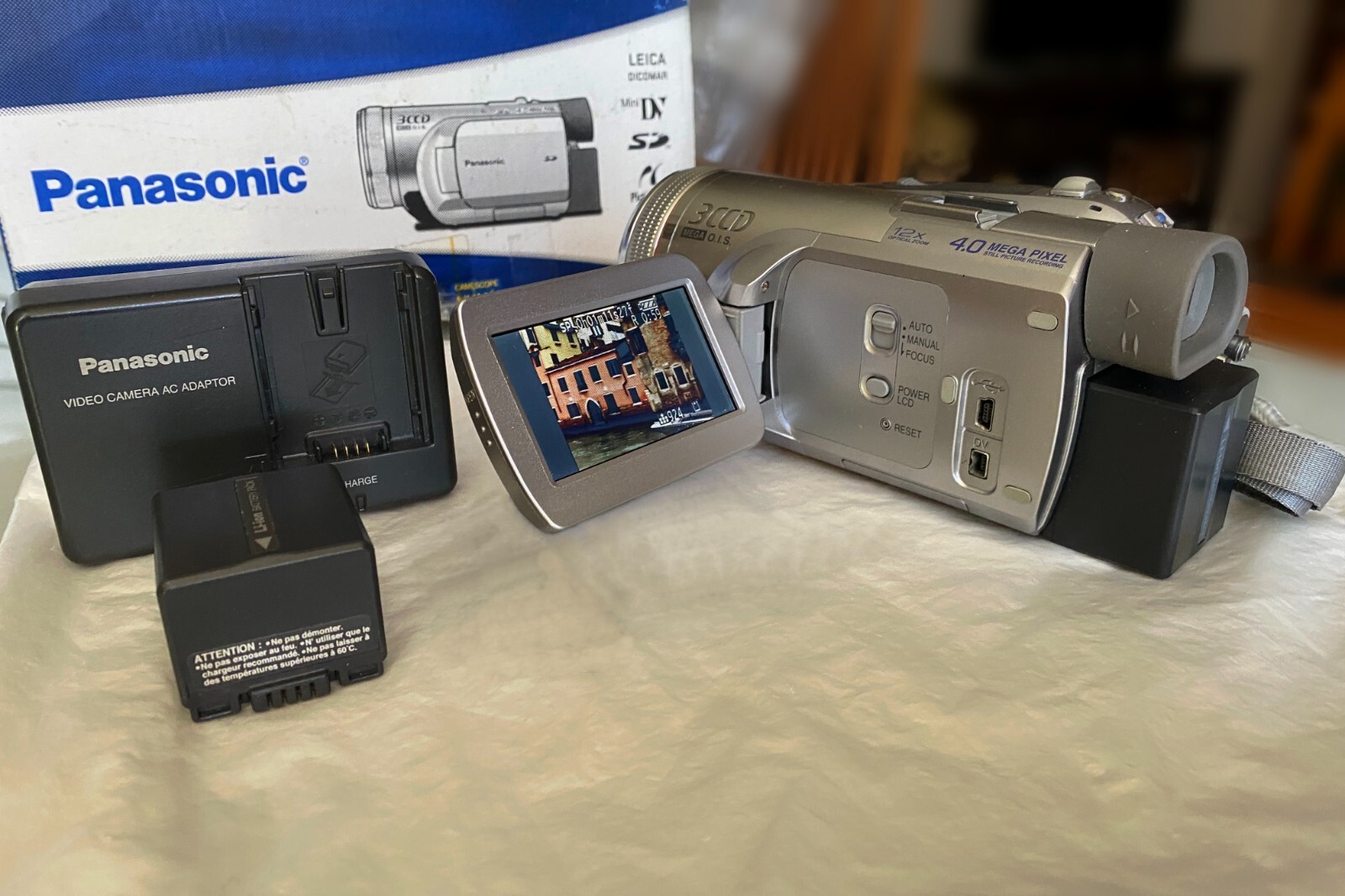 Panasonic PV GS500 Mini DV Camcorder eBay
