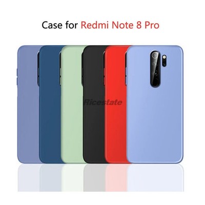 Xiaomi Redmi Note 8 Pro Ultra-thin Matte Colorful Cover NOTE8 Silicone Case Soft