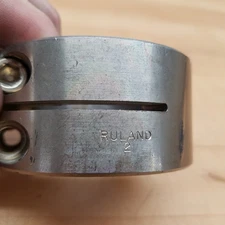 Ruland 2" Split Shaft Collar Coupling Clamp. 1-1/2" Width x 2" Bore - USED