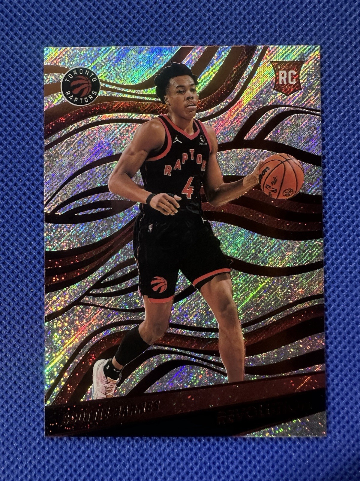 Scottie Barnes 2021-22 Panini Revolution RC #145