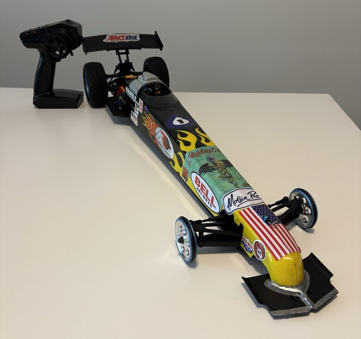 RC Dragster Ready To Run Brushless Traction Control Fully
