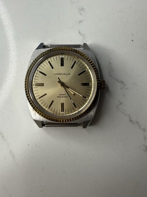 Men's Vintage Caravelle Watch Face NEEDS TO BE SERVICED