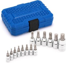 14-piece 14-inch 38-inch 12-inch Drive Torx Bit Socket Set T6-t60 Torque
