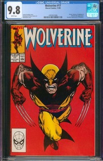 Wolverine #17 CGC 9 8 NM/MT John Byrne copertina e arte PAGINE BIANCHE