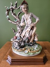 Very Large Vintage Capodimonte Figurine.