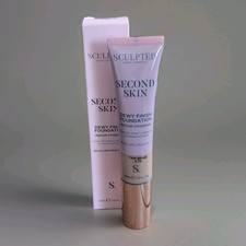 Sculpted By Aimee Second Skin Dewy Foundation 5.75 Tan Beige Brand New in Box 