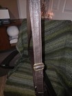 Wilson Leather Brown Leather Shoulder/Messenger Bag w/ Adjustable Strap, Pockets — photo 3