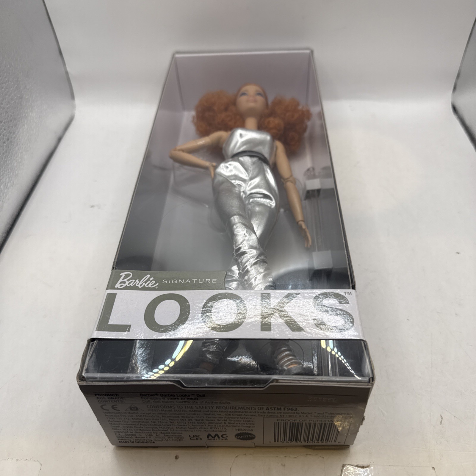 Signature Barbie Signature Looks Red Hair Doll Model #11 2021 HBX94 NIB