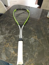 Slazenger Extreme Impact Squash Racket In Green & White.