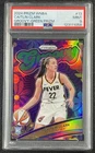 CAITLIN CLARK PSA 9 2024 PANINI WNBA PRIZM #13 GROOVY ROOKIE GREEN RC FEVER 1058